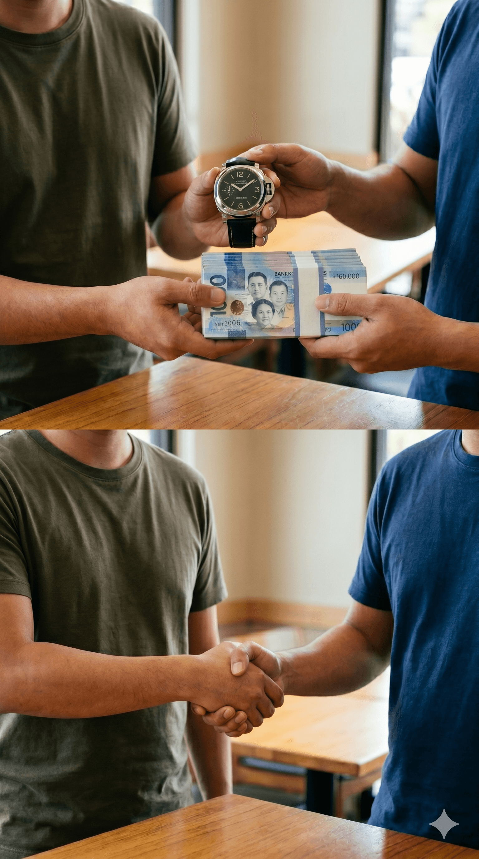 Luxury watch being examined at WatchWorth — trusted buyers in the Philippines